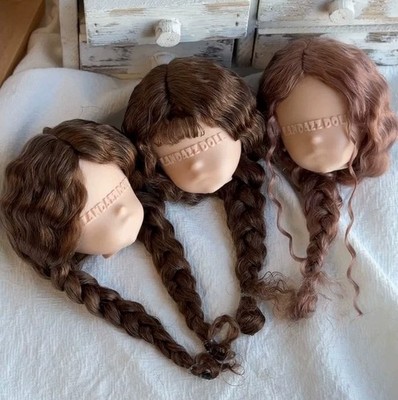 Handmade Wig For Landoudou 1/6 BJD Doll  Easy To Style Soft Hair Replacement Wig