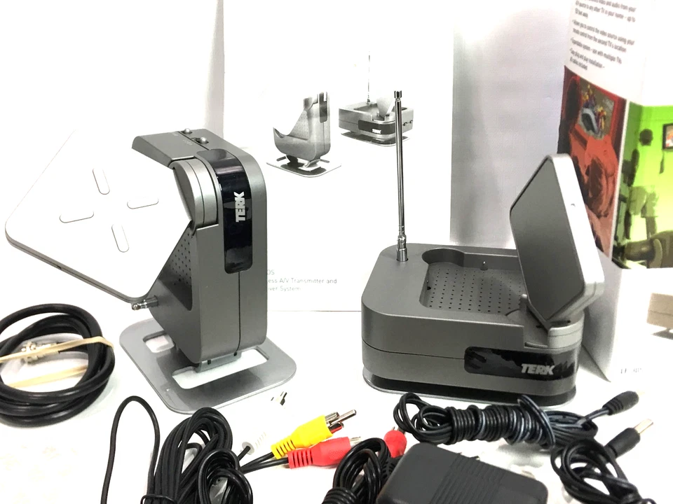 Terk Leapfrog LF-30S RX 2.4 GHz Wireless Audio Video Transmitter Receiver System - Image 3 of 4