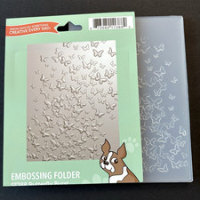 Simon Says Stamp Butterfly Burst Butterflies 3D Embossing Folder A2 SF388