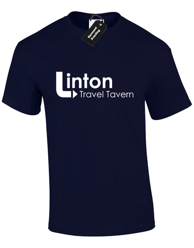 Linton Travel Tavern Top Funny Alan Partridge North Unisex T-Shirt - Picture 2 of 9