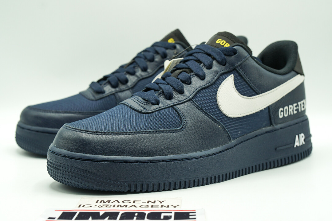Size 9 - Nike Air Force 1 Low x Gore-Tex Navy for sale online | eBay