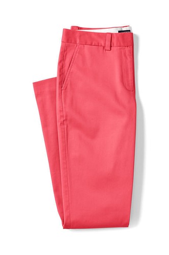 Straight Leg Chino Pants Coral Bisque 