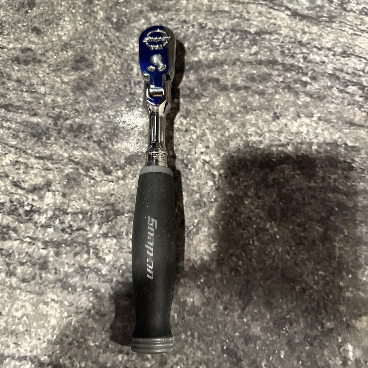Snap-On fhf80a 3/8” drive flex head soft grip handle ratchet