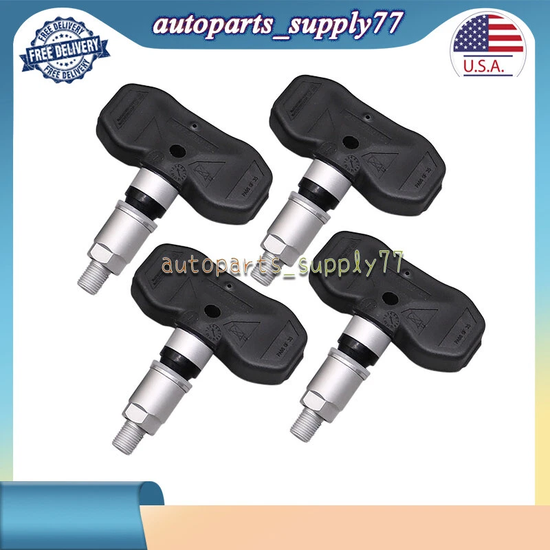 NEW 4pcs Tire Pressure Monitoring Sensors for 2006-2009 Chevrolet Trailblazer GM - Image 4 of 4
