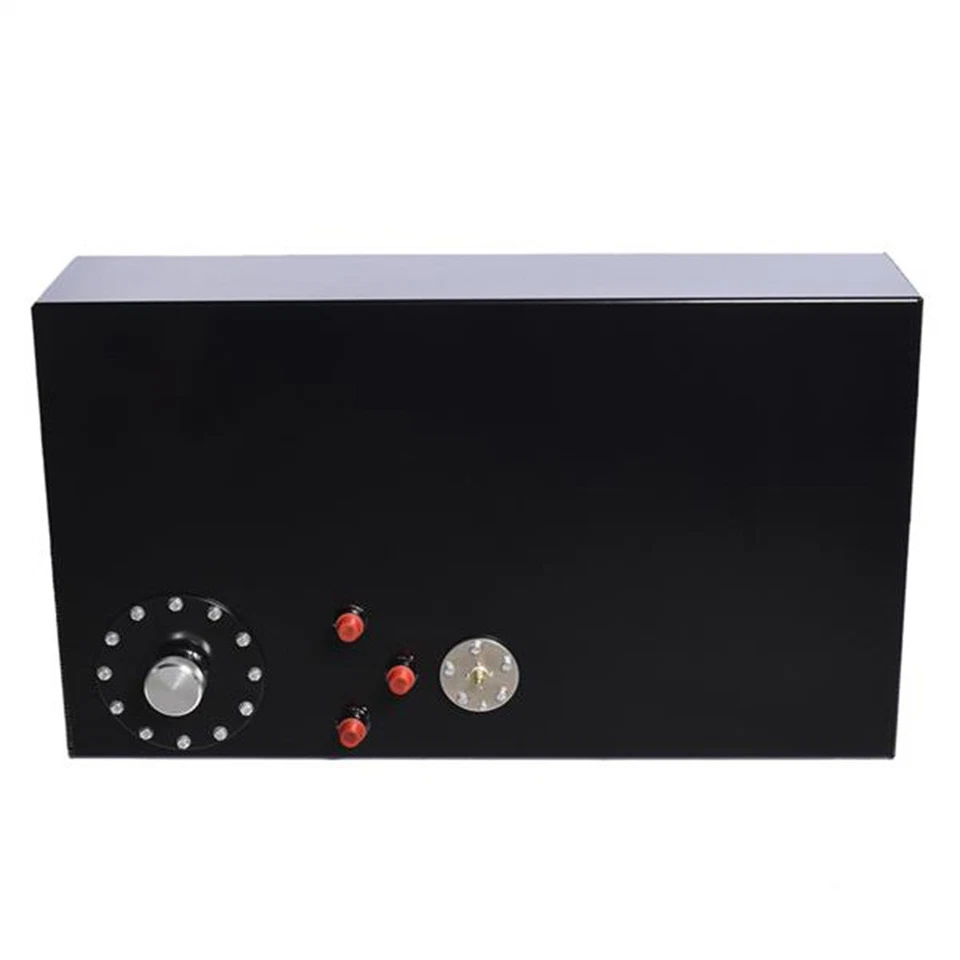 Tanque de gasolina célula de combustível Street Rod alumínio 17 galões com tampa e transmissor de nível 64L  - Imagem 3 de 4