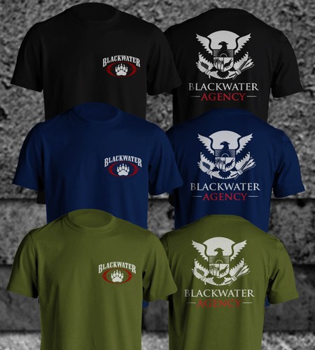 Tshirt - BLACKWATER - white - A.T.O.M. Army Shop Tshirt - BLACKWATER - white - A.T.O.M. Army Shop