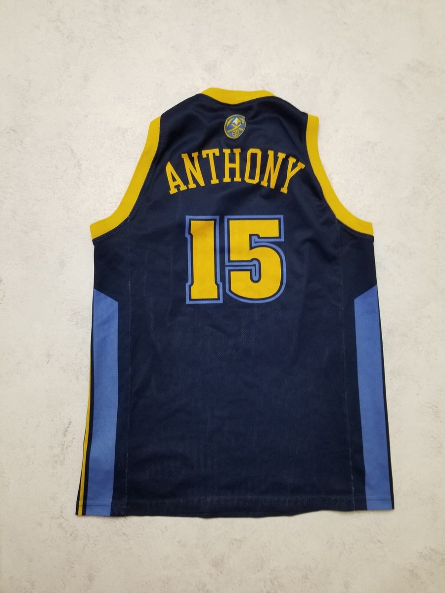 激レア 刺繍‼️ NBAユニフォーム Denver Nuggets Anthony DENVER NUGGETS # 15 ANTHONY RARE VINTAGE ORIGINAL CHAMPION