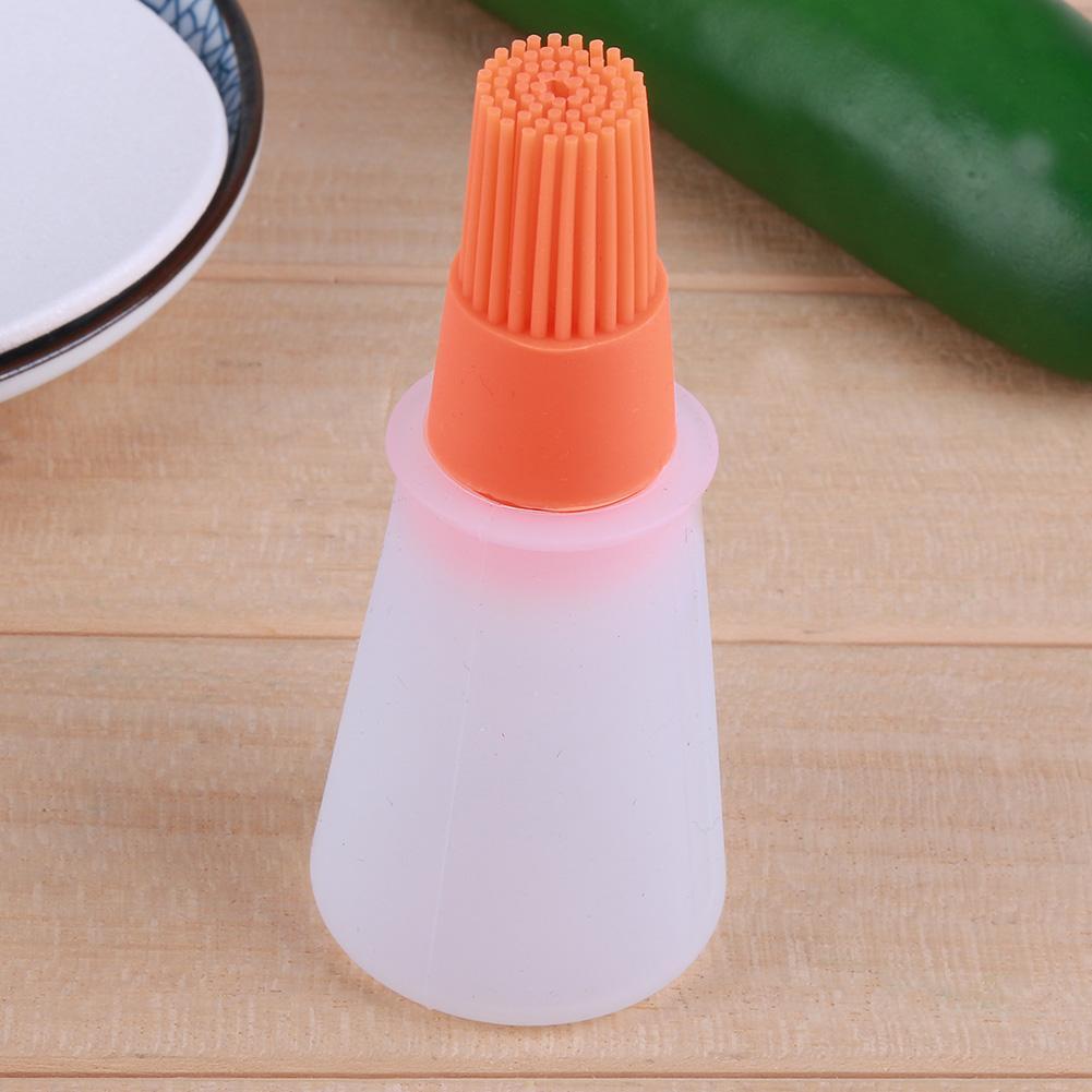 1pc Heat Resisting Silicone Grill Oil Bottle BBQ Basting Brush Tool 1pc-heat-resisting-silicone-grill-oil-bottle-bbq-basting-brush-tool
