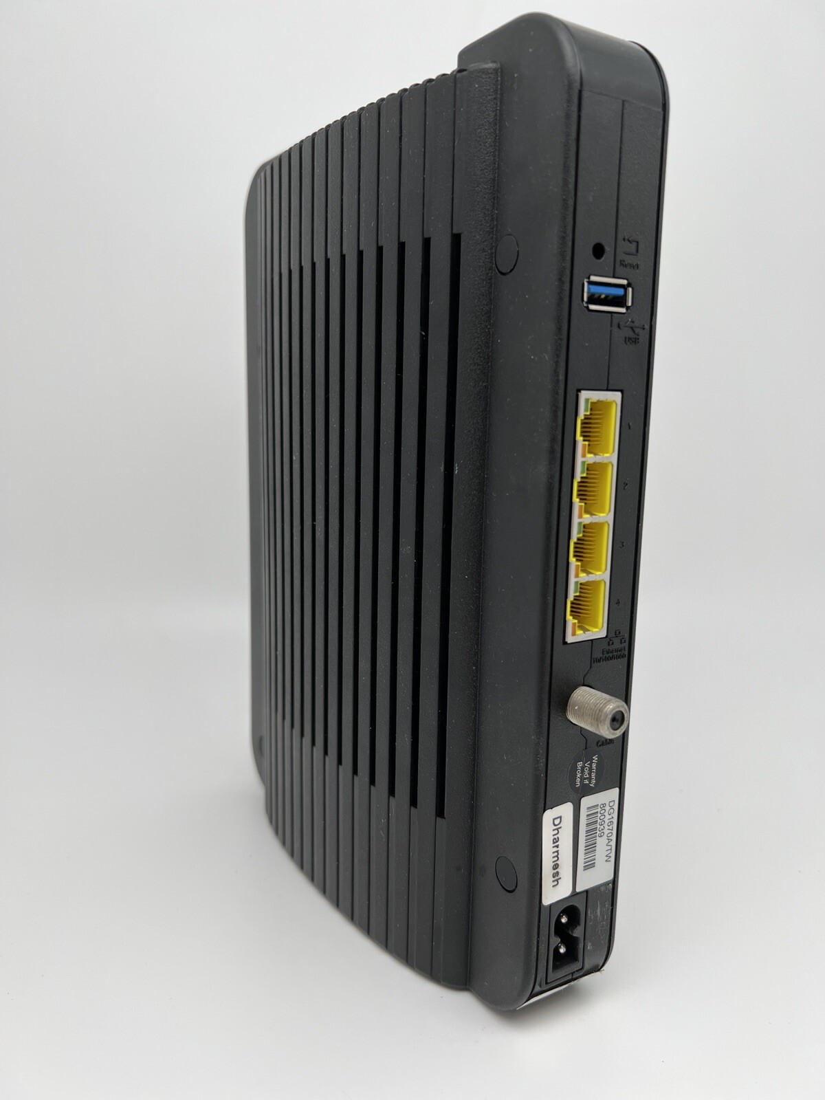 Arris DG1670A Dual Band Data Wireless Cable Modem Router Docsis 3.0 4