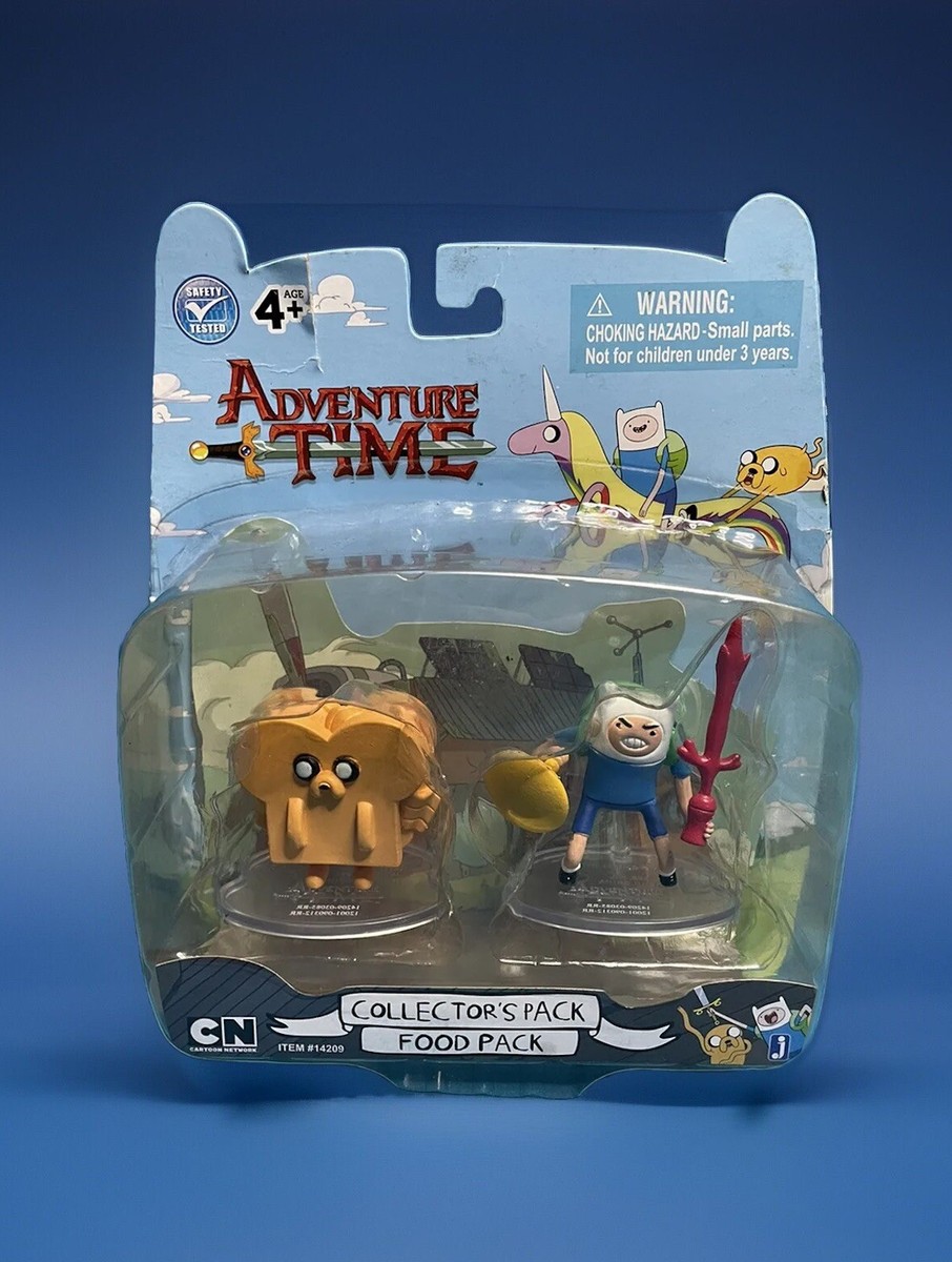 RARE Adventure Time Collector's Food Pack 2012 Jazwares Figures