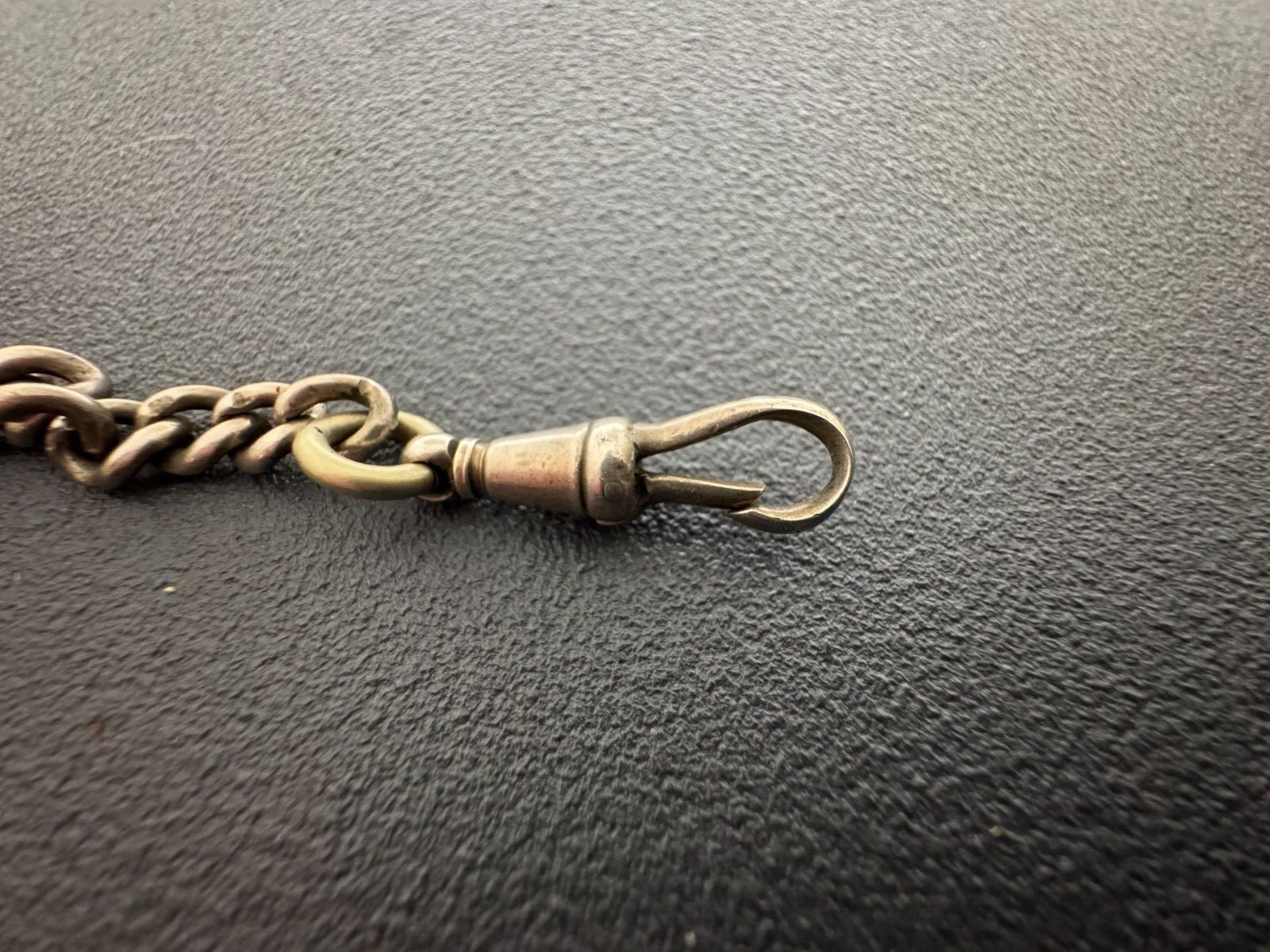 Antique Solid Silver Hallmarked Heavy 52gr Single… - image 4