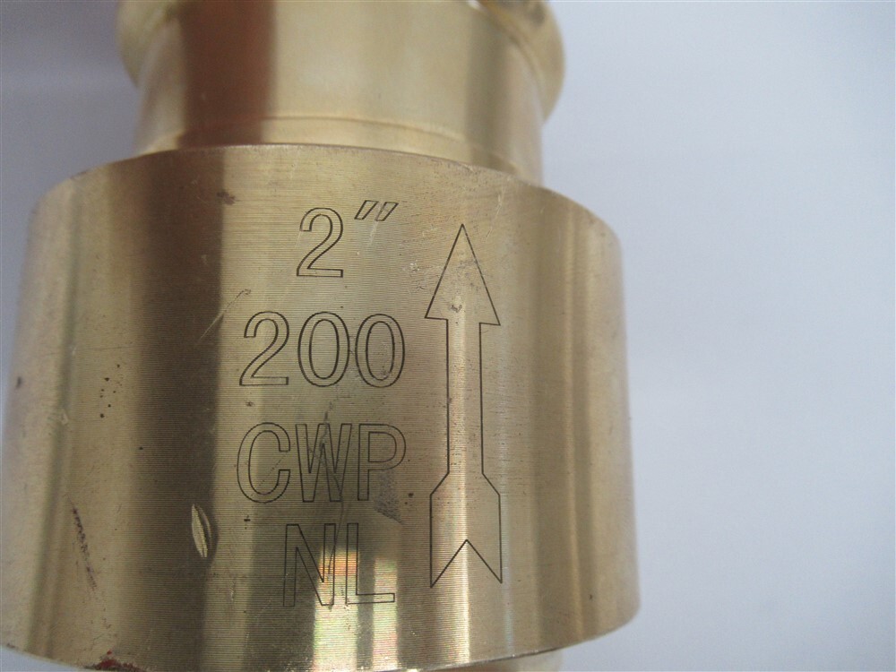 Legend 105-458NL , 2" Press In-Line Check Valve