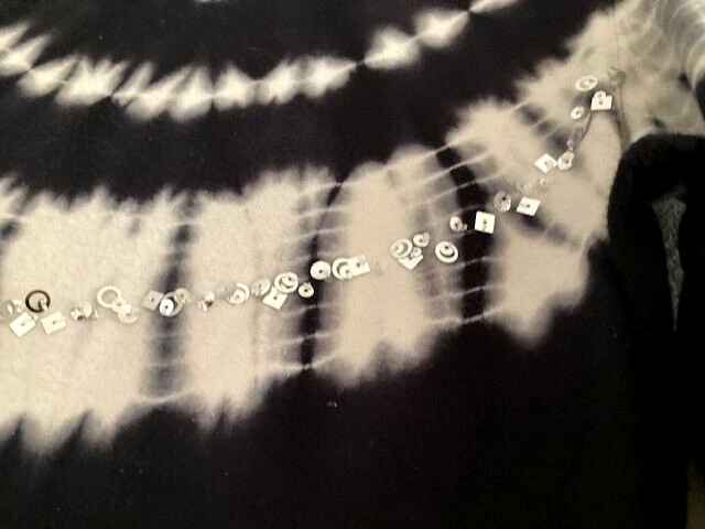 INC International Concepts женщин круглый вырез длинным рукавом Топ с последовательностями sz M - Изображение 3 из 4