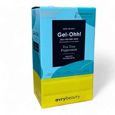 Avry Jelly Spa Foot Bath and Dilution Mineral Pedicure Set | TEA TREE (30 Sets)