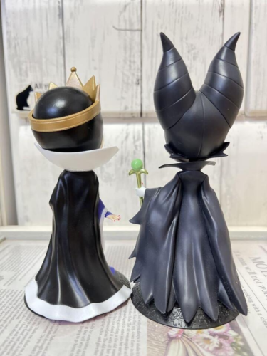 Disney Villains Maleficent Figure Qposket Set of 2 No Box used - Picture 1 of 1