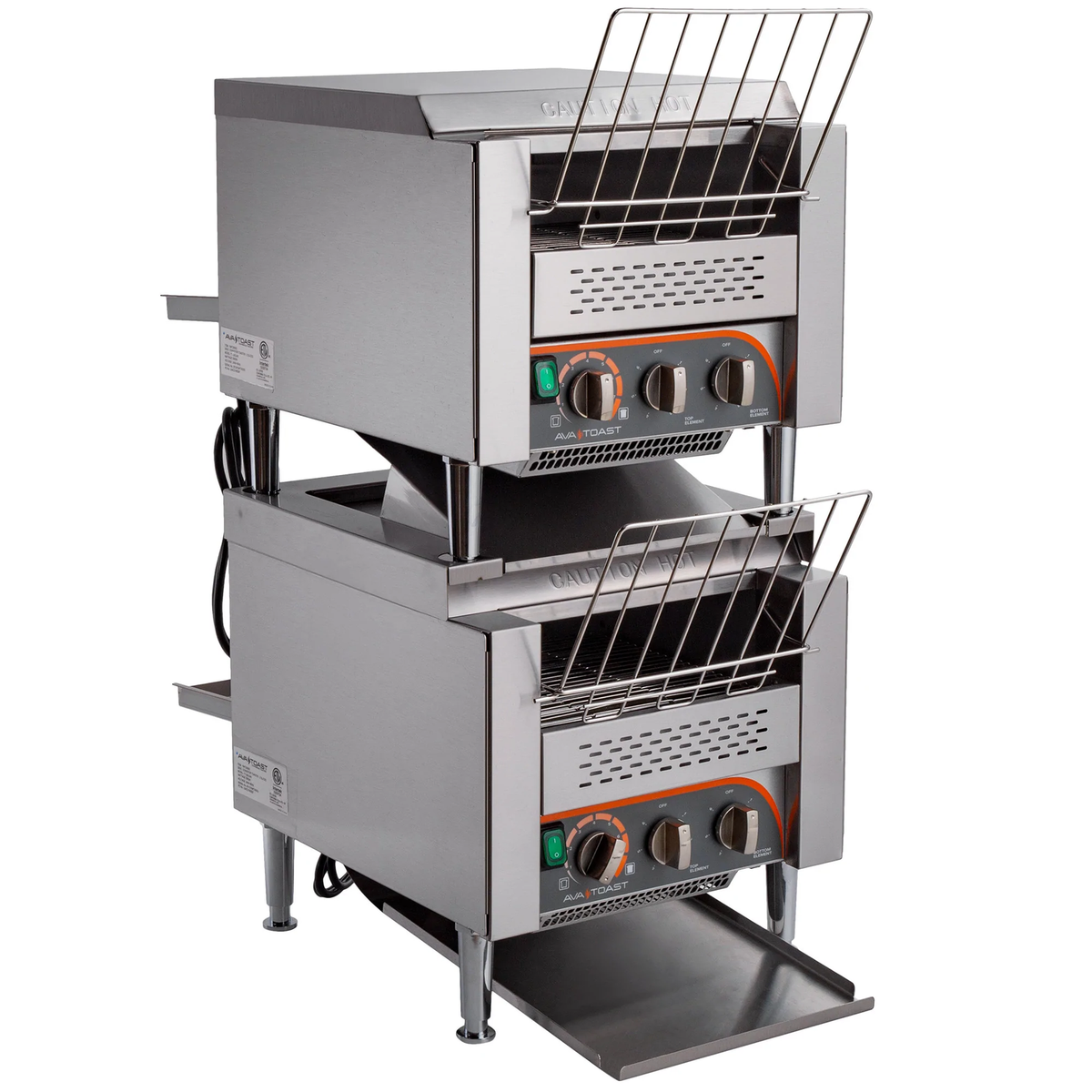 Double Stacked Avantco Conveyor Toaster Double Stacked Commercial