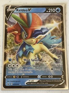 Keldeo V 053/202 - Sword & Shield - Ultra Rare Pokemon Card - Near Mint (NM)