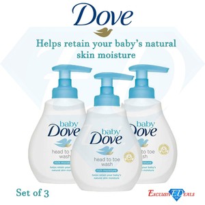 dove baby head to toe wash sensitive