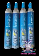 New 4 Full SodaStream CO2 Cylinders 60L Exp: Feb 2027