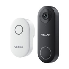 Reolink 5MP Video Doorbell Camera WiFi Person Detection 2-way Talk 180 Wide View