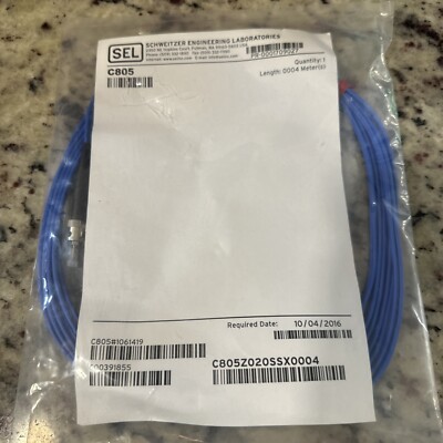 schweitzer engineering laboratories C805. Length :0004 Meters. C805Z020SSX0004