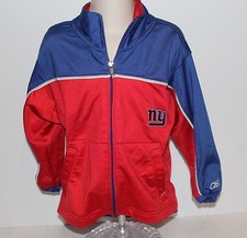 New York Giants Reebok Kids Zippered Winter Jacket Size Small 4 