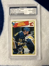 1988 Opeechee MARK HUNTER PSA/DNA CERTIFIED Authentic Auto 