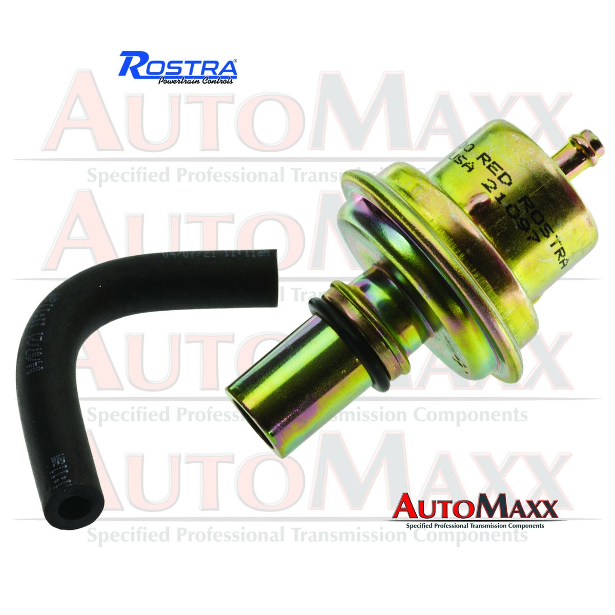 Black & Red Stripe Vacuum Modulator For TH350 & TH400 Transmissions - New Replacement