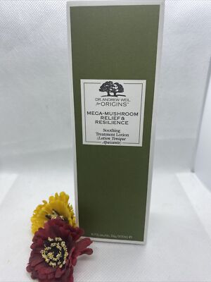 Dr. Andrew Weil for ORIGINS Mega-Mushroom Soothing Treatment Lotion ~ 6.7 oz,NIB