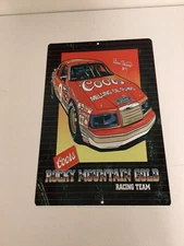 Coors rocky mountain gold racing team melting oil pumps metal tin sign