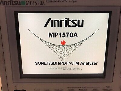 ANRITSU MP1570A / MU150017B / MU150001A/ MU150000A SONET ANRITSU MP1570A / MU150017B / MU150001A/ MU150000A SONET