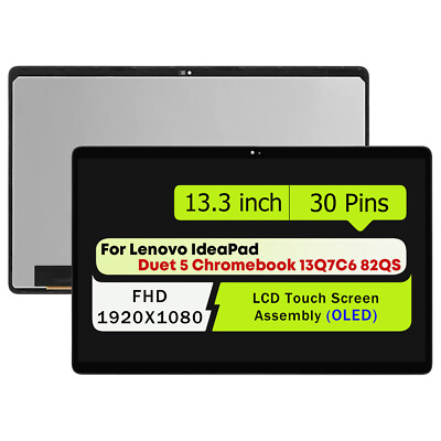 LCD Touch Screen Replacement OLED For Lenovo Duet 5 Chromebook 13Q7C6 82QS003VCF