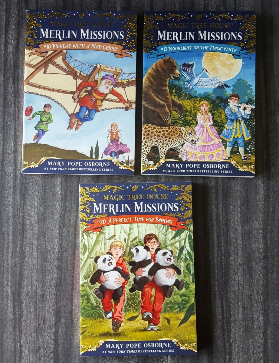 Magic Tree House By Mary Pope Osborne Book Lot w/Fact Trackers