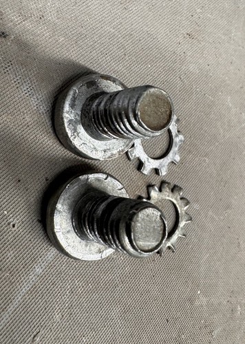 1955 1956 1957 Chevy Corvette BelAir Impala Parking Emergency Brake Dash Bolts - Picture 10 of 10
