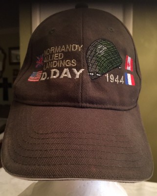 Hat Army Green Normandy Allied D.Day 