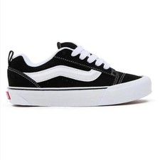 Vans Unisex Schuhe Knu Skool Wildleder - (Black/True White)