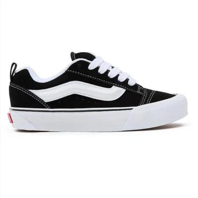 Vans Unisex Schuhe Knu Skool Wildleder - (Black/True White)