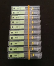 50 Packs Dental K-Files 25mm #08 Stainless Steel Endo Root Canal Hand Files