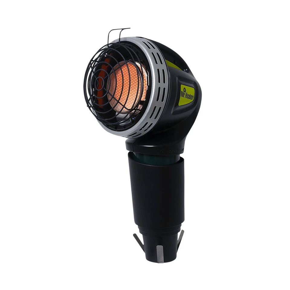 Mr. Heater MH4GC 4000 BTU Radiant Propane Portable Golf Cart Cup Holder Heater