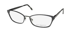 NEW DANA BUCHMAN CARRINGTON EYEGLASSES BLACK LC 53-16-135 METAL & PLASTIC WOMENS