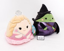 SQUISHMALLOWS WICKED SET GLINDA & ELPHABA WIZARD OF OZ CUTE TOYS 8 INCHES 20CM