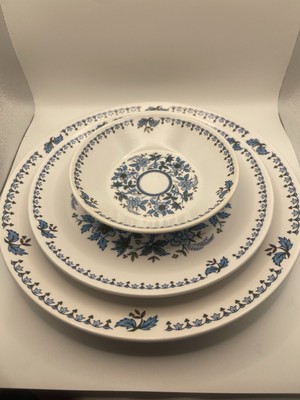 Antique Noritake Blue Moon Dinner Set 9022 Progression China