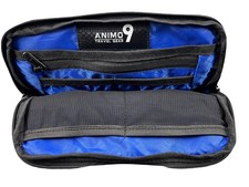 ANIMO 9 Travel Gear Cable Organizer   Sleek  Weatherproof Compact, Black