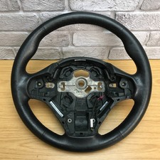 Genuine BMW 1 2 3 4 Series F30 F20 etc black leather steering wheel. HEATED. 17A