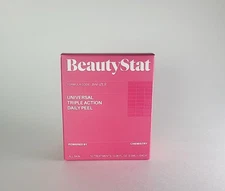 Beauty Stat Universal Triple Action Daily Peel 10 Treatments New in Box