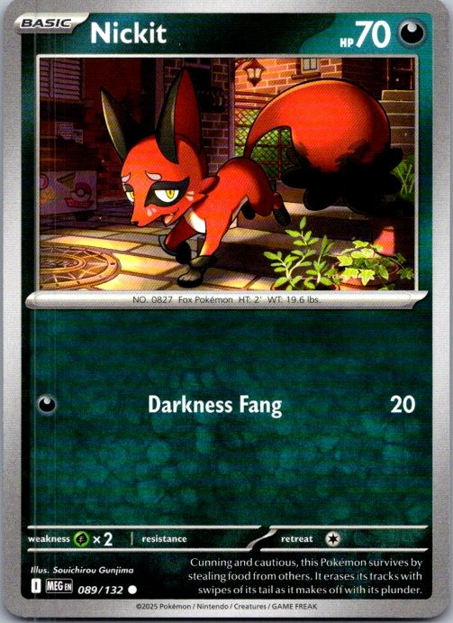 ME01: Mega Evolution #089/132 Nickit