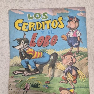 Los Cerditos y el Lobo Illustrated Spanish Picture Book Ages 4-8 Fairy Tales
