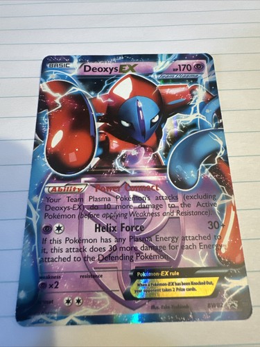 Pokemon Card Black Star Promo - 2013 Deoxys EX BW82