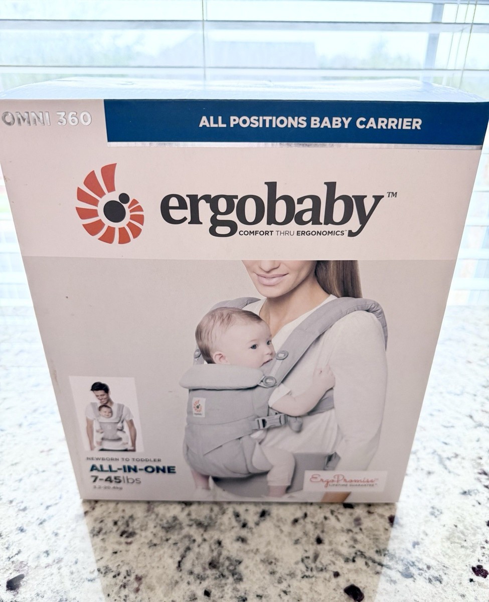 Ergobaby Omni Breeze Baby Carrier - Pearl Grey | eBay