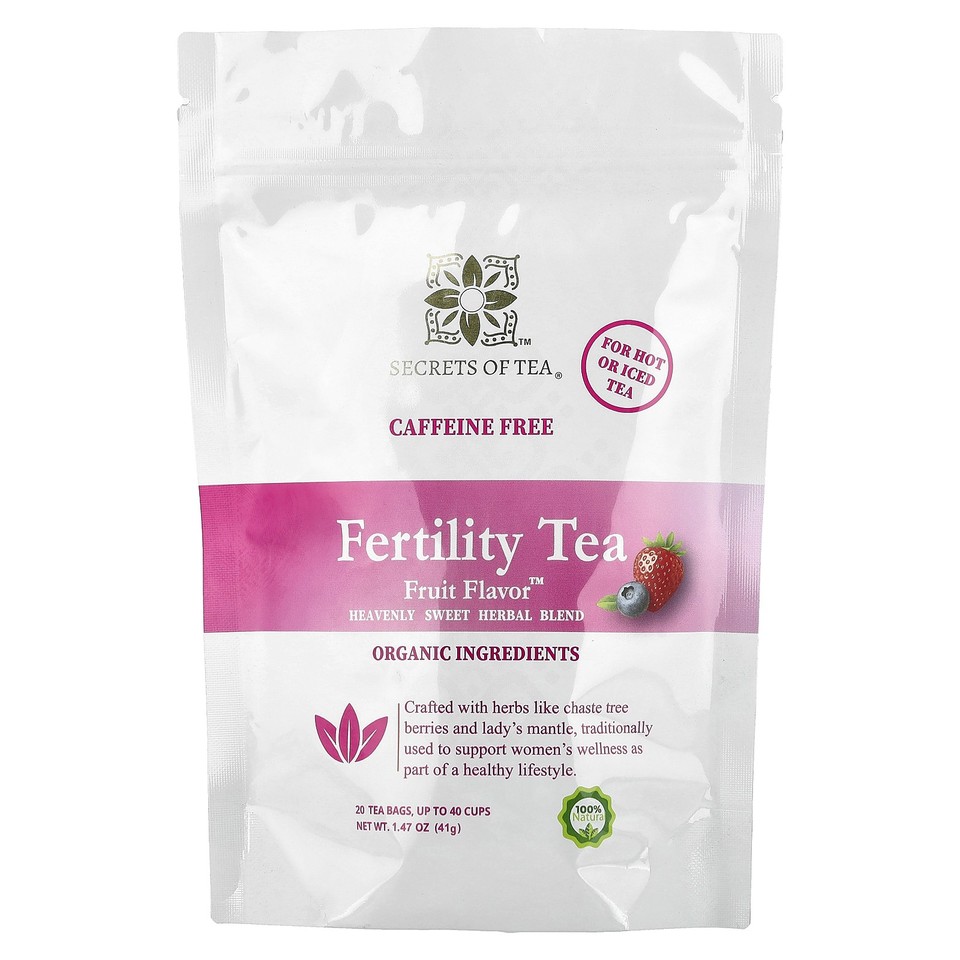 Fertility, Fruit, Caffeine Free, 20 Tea Bags, 1.47 oz (41 g)